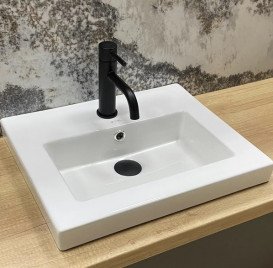 Раковина для ванной VBI Acquaro 57×39 см керамика белый VBI-018057