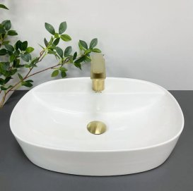 Раковина для ванной VBI AGORDO M 50x38 см керамика белый VBI-014904