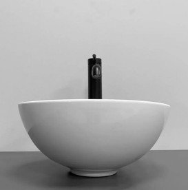 Раковина для ванной VBI Amalfi S ⌀32,5 см керамика белый VBI-013404