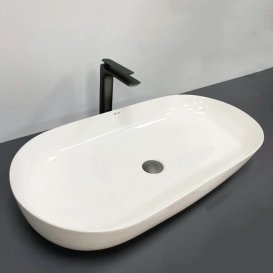 Раковина для ванной VBI Andria 81x41 см керамика белый VBI-011701