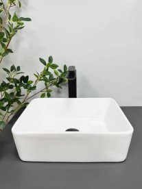 Раковина для ванной VBI Asti 41x30,5 см керамика белый VBI-013001