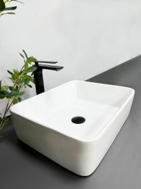 Раковина для ванної кімнати VBI Asti 48x37 см кераміка білий VBI-013000