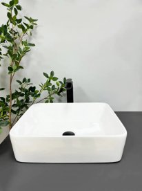 Раковина для ванної кімнати VBI Asti 48x37 см кераміка білий VBI-013000