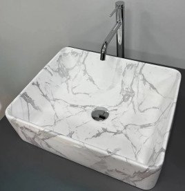 Раковина для ванной VBI Asti M 47х37 см керамика calcatta VBI-013004