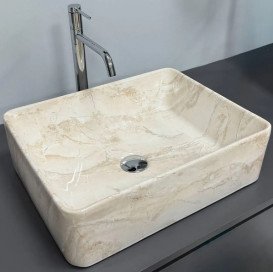 Раковина для ванної VBI Asti M 48х37 см кераміка Labradorite VBI-013005