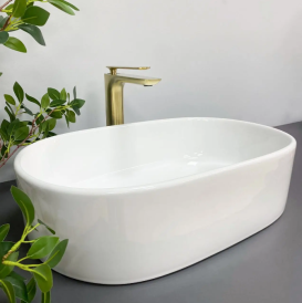 Раковина для ванної кімнати VBI AVERSA 56x35,5 см кераміка білий VBI-014200