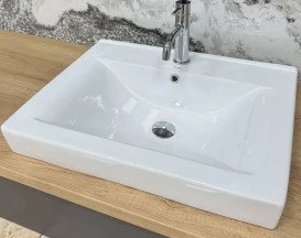 Раковина для ванної кімнати VBI Bagnara 70×46 см кераміка білий VBI-018063