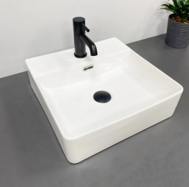 Раковина для ванної кімнати VBI BITONTO S 41x42 см кераміка білий VBI-015702