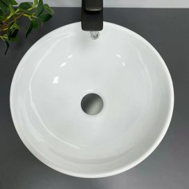 Раковина для ванної кімнати VBI BRUNICO 43,5x44 см кераміка білий VBI-015200