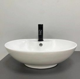 Раковина для ванної VBI Carovilli S 50,5х40,5 см кераміка білий VBI-015507