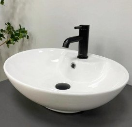 Раковина для ванної VBI Carovilli S 50,5х40,5 см кераміка білий VBI-015507