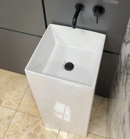 Раковина для ванної VBI Ellera 40х41 см кераміка білий VBI-019025