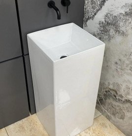 Раковина для ванної VBI Ellera 40х41 см кераміка білий VBI-019025