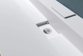 Раковина для ванной VBI Este 120х46 см искусственый камень белый VBI-019925