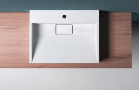 Раковина для ванной VBI Este 50х38 см искусственый камень белый VBI-019901