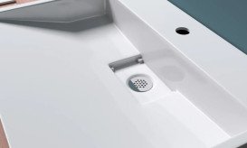 Раковина для ванной VBI Este 50х38 см искусственый камень белый VBI-019901