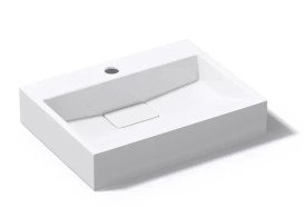 Раковина для ванной VBI Este 50х38 см искусственый камень белый VBI-019901