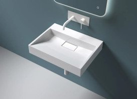 Раковина для ванной VBI Este 50х38 см искусственый камень белый VBI-019902