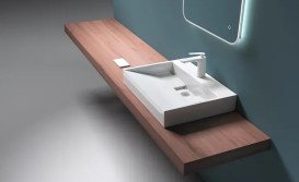 Раковина для ванной VBI Este 60х38 см искусственый камень белый VBI-019905