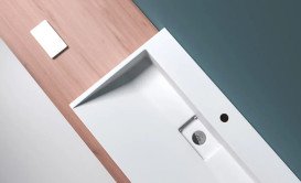 Раковина для ванної VBI Este 70х46 см штучний камінь білий VBI-019909