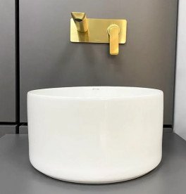 Раковина для ванной VBI Farini ⌀36 см керамика белый VBI-016605