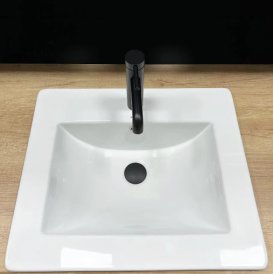 Раковина для ванної кімнати VBI Ferrara 50 54x47 см кераміка білий VBI-018012