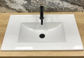 Раковина для ванної VBI Ferrara 76х46,5 см кераміка білий VBI-018049