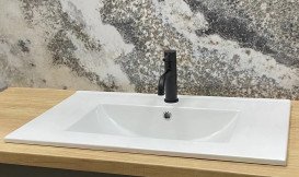 Раковина для ванної VBI Ferrara 76х46,5 см кераміка білий VBI-018049