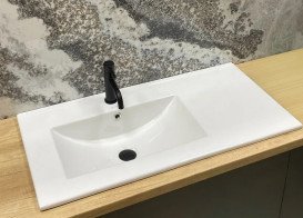 Раковина для ванної VBI Ferrara L 91х46 см білий кераміка VBI-018048