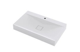 Раковина для ванної VBI Forino 100х48 см штучний камінь білий VBI-019933