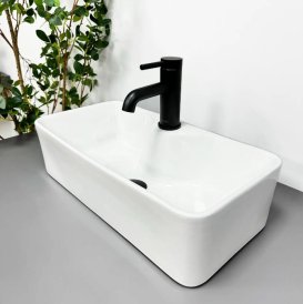 Раковина для ванної кімнати VBI Forli 50x25 см кераміка білий VBI-011102