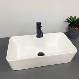 Раковина для ванної кімнати VBI FORLI L 55x30,5 см кераміка білий VBI-011103