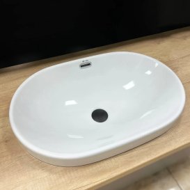 Раковина для ванной VBI GAETA 61x40 см керамика белый VBI-018014