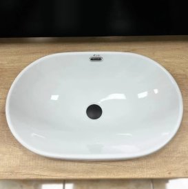 Раковина для ванной VBI GAETA 61x40 см керамика белый VBI-018014