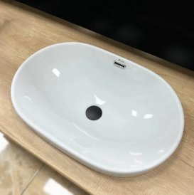 Раковина для ванной VBI GAETA 61x40 см керамика белый VBI-018014