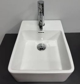 Раковина для ванної VBI Gela 31х40 см кераміка білий VBI-015624