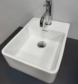 Раковина для ванної VBI Gela 31х40 см кераміка білий VBI-015624