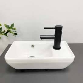 Раковина для ванной VBI JESI L 40,5x22 см керамика белый VBI-015614