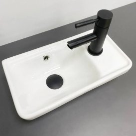Раковина для ванной VBI JESI L 40,5x22 см керамика белый VBI-015614