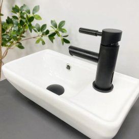 Раковина для ванной VBI JESI L 40,5x22 см керамика белый VBI-015614