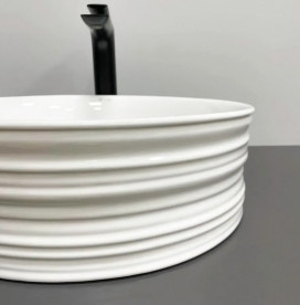 Раковина для ванной VBI Larino ⌀41 см керамика белый VBI-012621