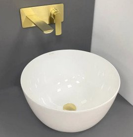 Раковина для ванної VBI Lerici ⌀41,5 см кераміка білий VBI-016601