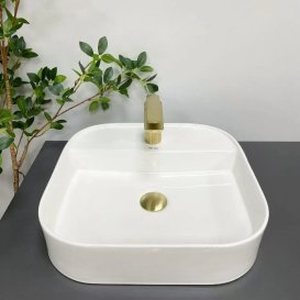 Раковина для ванной VBI LESINA 2 45x45 см керамика белый VBI-015301