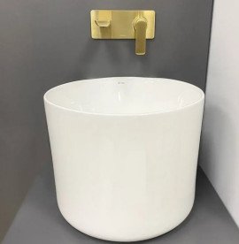 Раковина для ванної VBI Levanto ⌀45 см кераміка білий VBI-016600