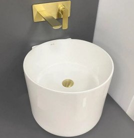 Раковина для ванної VBI Levanto ⌀45 см кераміка білий VBI-016600