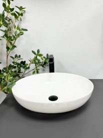 Раковина для ванної кімнати VBI LIVORNO 51,5x40 см кераміка білий VBI-012600