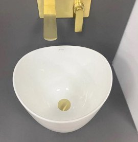 Раковина для ванної VBI Loreo 55,5х34,5 см кераміка білий VBI-016603