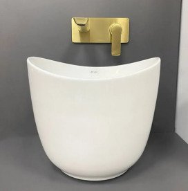 Раковина для ванної VBI Loreo 55,5х34,5 см кераміка білий VBI-016603