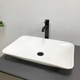 Раковина для ванної VBI Lucera 59х36 см кераміка білий VBI-012617