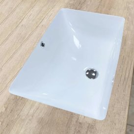 Раковина для ванної кімнати VBI MELFI 58,5x38,5 см кераміка білий VBI-018026